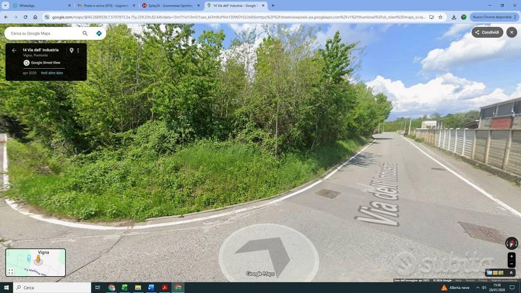 Terreno di 2118 m² a Grosso - Vista 2