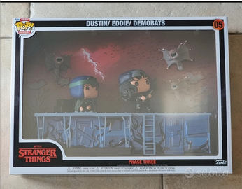 Funko pop strangers things Eddie Dustin e demobats