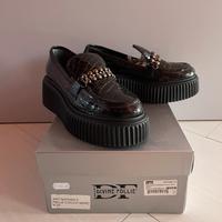 Mocassini Combact cocco nero Divine follie n.37