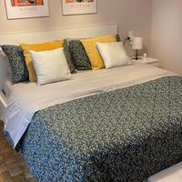 Letto contenitore + comodini Ikea