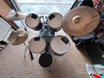 Batteria Acustica MIRAGE Completa + Piatti Zildjia