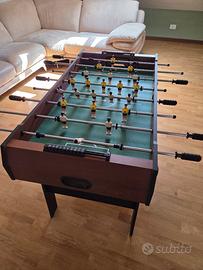 calcetto calcio balilla biliardino richiudibile