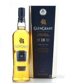 whisky Glen Grant rare edition 18 Anni 
