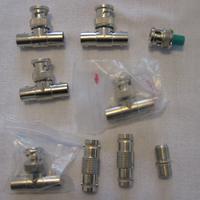 Connettori bnc audio e video di vari modelli