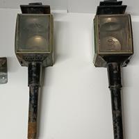 lanterna da carrozza antica 