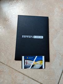 Cartolina brochure Ferrari Luce  musei Ferrari