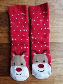 Calze antiscivolo natalizie NUOVE 