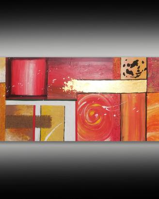 Quadro Moderno Astratto "Calore e Passione"
