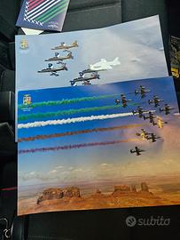 poster + adesivi frecce tricolori