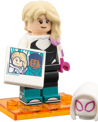 Lego minifigures Gwen Stacy / Spider Gwen