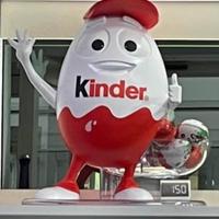 Portauovo Kinder per kinderate o altro.