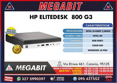 Mini pc hp elitedesk 800 g3 usato