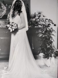 Abito 'Valentini' da sposa con Swarovski