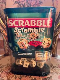 Scrabble Scramble Mattel, gioco di dadi da viaggio