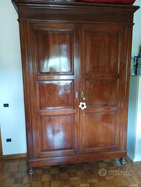 armadio Due ante legno 