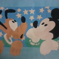 tappeto Walt Disney Pluto Topolino