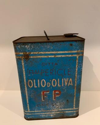 Latta olio di oliva Oneglia vintage