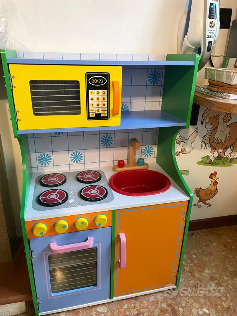 Cucina giocattolo per bambini in legno - Tutto per i bambini In vendita a  Torino