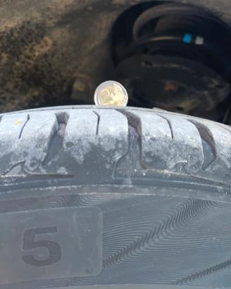 Cerchi Originali VW Golf 16' + Gomme nuove Uniroy