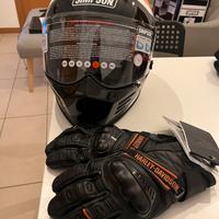 Casco Simpson Venom Milwaukee & Guanti Rev’it HD