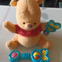 Giocattolo Winnie the Pooh sonaglio parlante