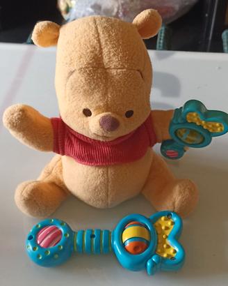 Giocattolo Winnie the Pooh sonaglio parlante