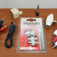 Cavi audio miniJack RCA telefono RJ11 antenna TV
