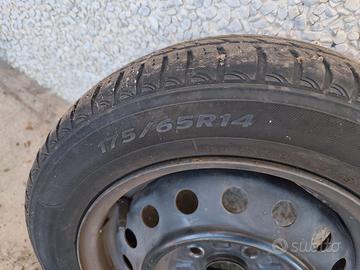 Coppia Cerchi in Acciaio R14 Toyota Yaris (2001)-4
