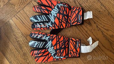 Guanti da portiere Kipsta First calcio arancioni e