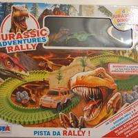 Gioco in scatola Jurassic adventure rally NUOVO
