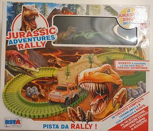 Gioco in scatola Jurassic adventure rally NUOVO
