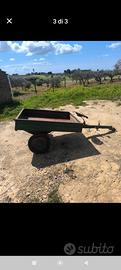 carrello per motocoltivatore 