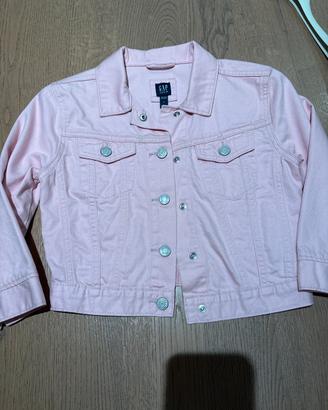 Giacca GAP jeans rosa tg M da ragazzina 12anni