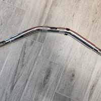 Manubrio dragbar Harley 1-1/4" largo 80 cm cromato