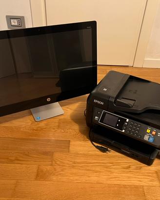 Pc all in one HP + Stampante
