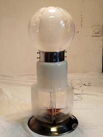 lampada in vetro di murano anni 70 