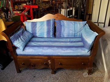 Divano struttura in legno