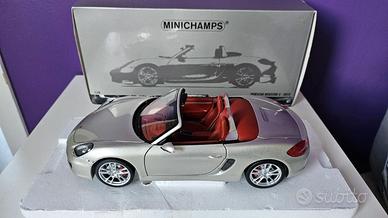 PORSCHE BOXSTER 981 scala 1/18 Minichamps RARISSIM