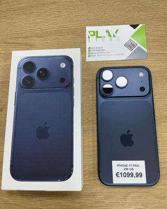 iPhone 17 pro 256 blu