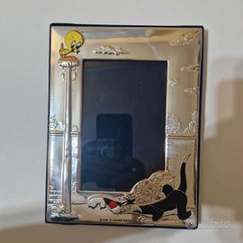 Cornice portafoto vintage  1996 in Argento 