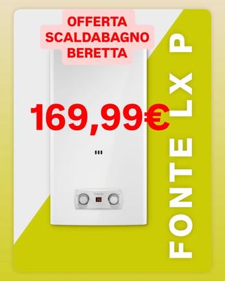 Scaldabagno Scaldino Beretta 11 lt