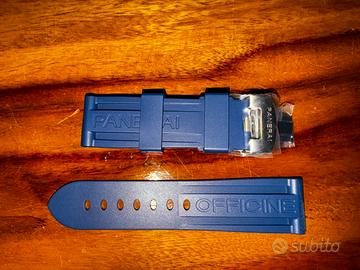 Panerai cinturino 24mm gomma deployante