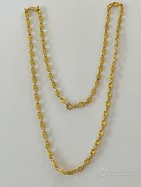 Collana uomo marinara oro 18kt gr 45.10