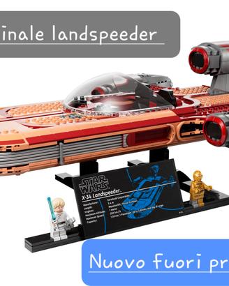 Lego originale landspeeder nuovo fuori produzione 
