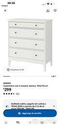 Cassettiera Ikea