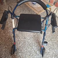 Sedia pieghevole deambulante