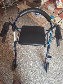 Sedia pieghevole deambulante
