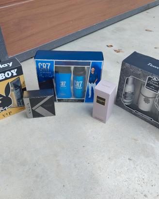 Profumi CR7/Valentino/Cacharel/Playboy/Krizia