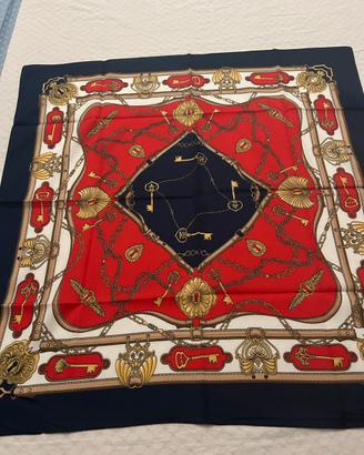 Foulard vintage firmato Marc Laury