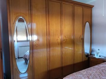 Camera da letto legno massello completa 
